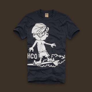 Tee shirt Hollister Gris Homme